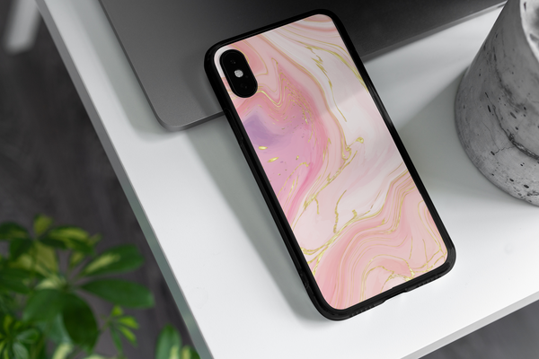 Pink Marble Phone Case