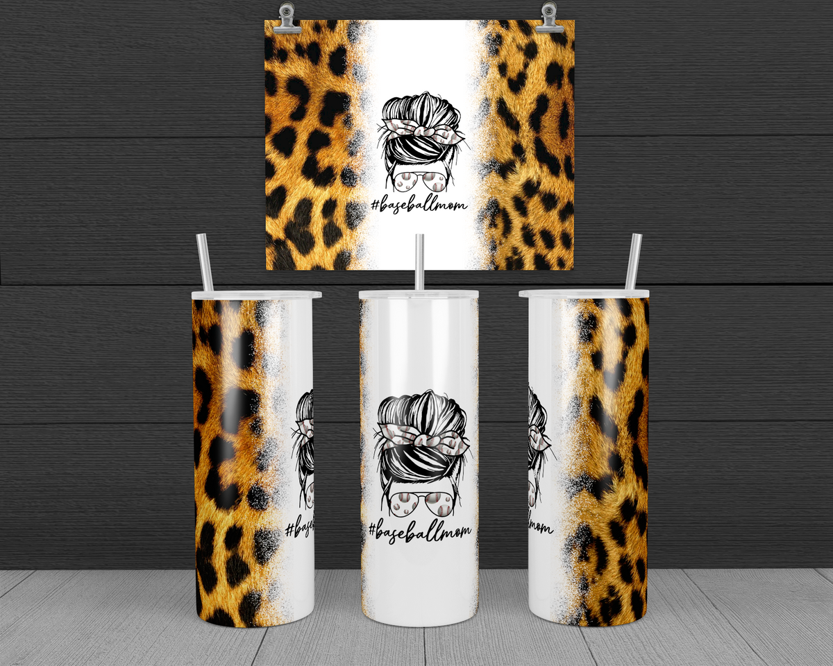 Baseball Mom Sublimation Tumbler Designs T3