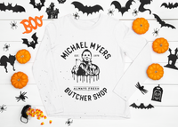 Michael Myers Butcher Shop T-shirt Design
