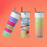 Back Off B*tch  Sublimation Tumbler