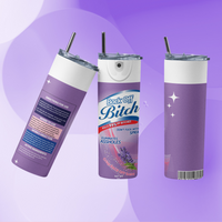 Back Off B*tch  Sublimation Tumbler