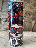 Dead Inside but Caffeinated Sublimation Tumbler