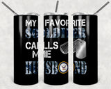 Military Husband Sublimation Tumblers