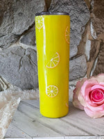 Glitter Peep-a-Boo Lemonade Tumbler