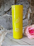 Glitter Peep-a-Boo Lemonade Tumbler